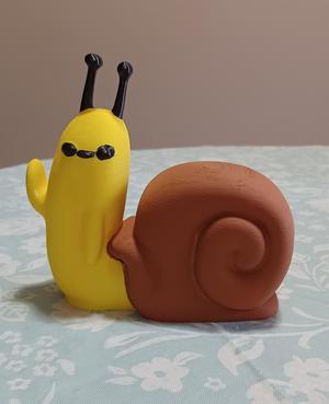 Adventure Time The snail a mysterious mollusk character