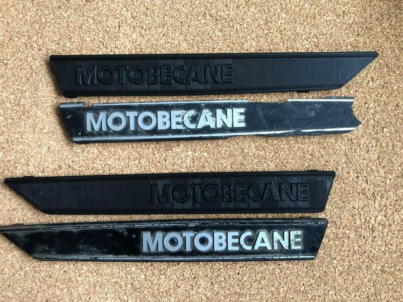 MOTOBECANE TANK MONOGRAM