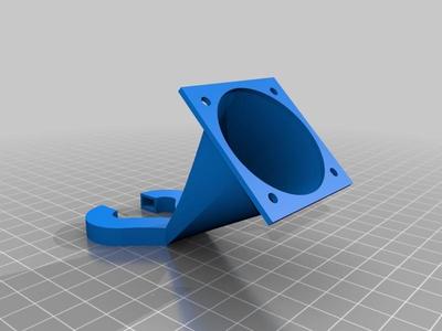 Two-Up/One-Up Fan Duct (Anubis Hotend)