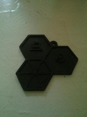 CCCamp15 Keychain