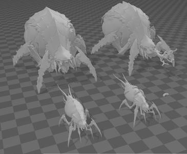 Bile Bugs Pack - Helldivers 2 Miniatures