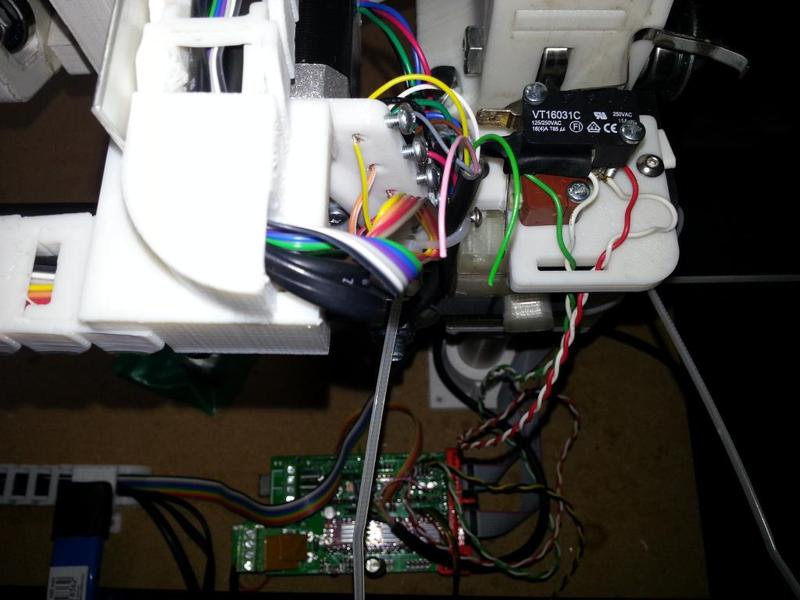 Mostly Printed CNC X And Y Endstop Plate