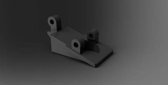 M249 Buffer tube adapter for BOLT Recoil or Milspec buffer tube