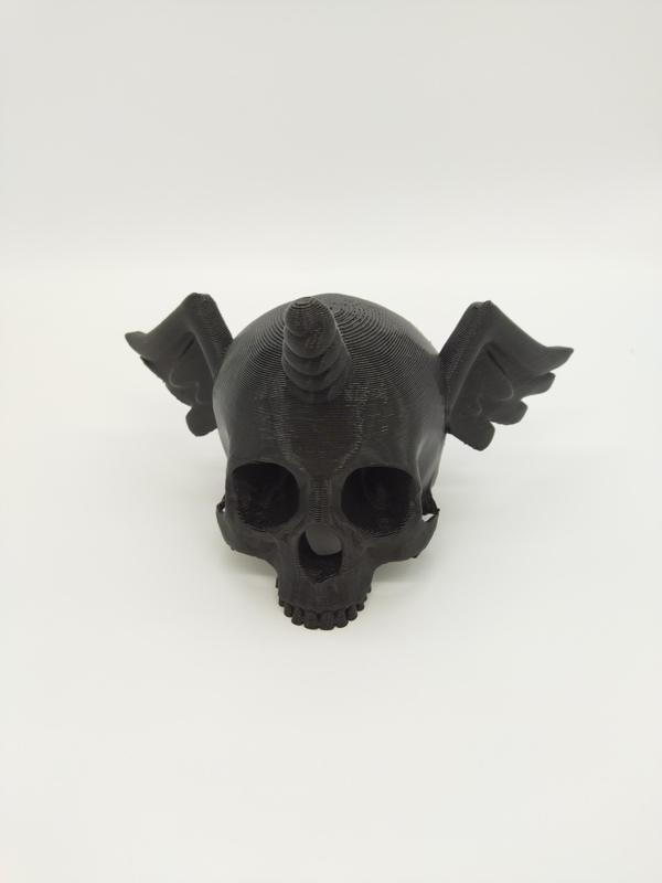 Unicorn Skull