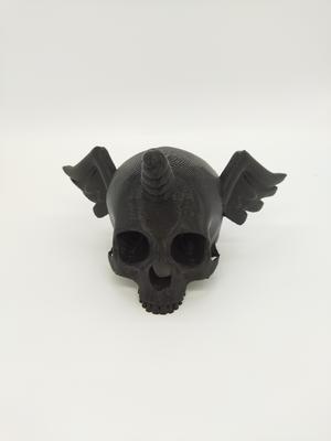 Unicorn Skull
