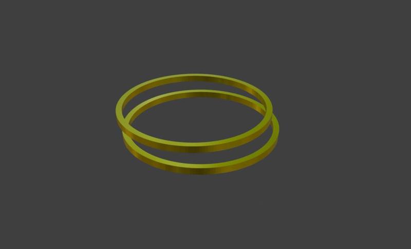 COLLAR TIPO ARO ARMABLE Y PARA TODAS LAS MEDIDAS