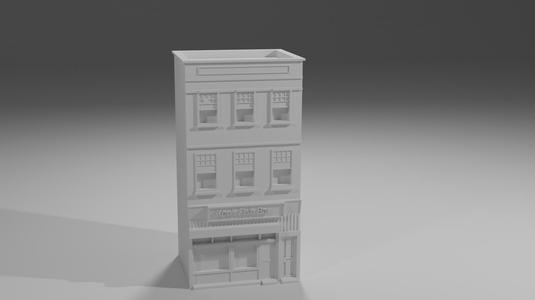 Ken's Fish Bar (N Scale)