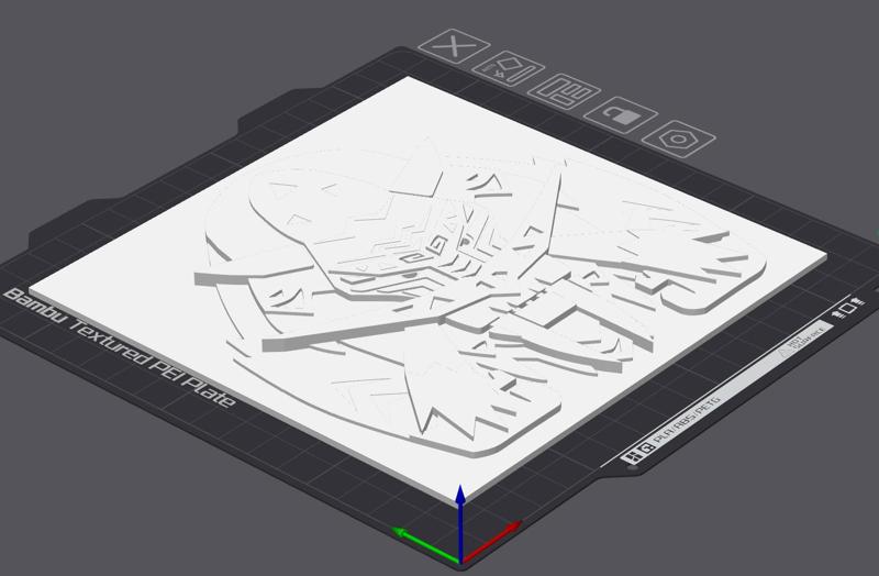 BLANGONGA - ICON PLATE FROM MONSTER HUNTER (SINGLE COLOR)