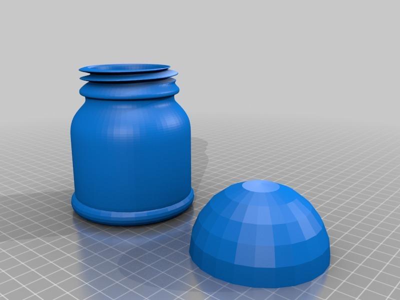 Screw container bottle  