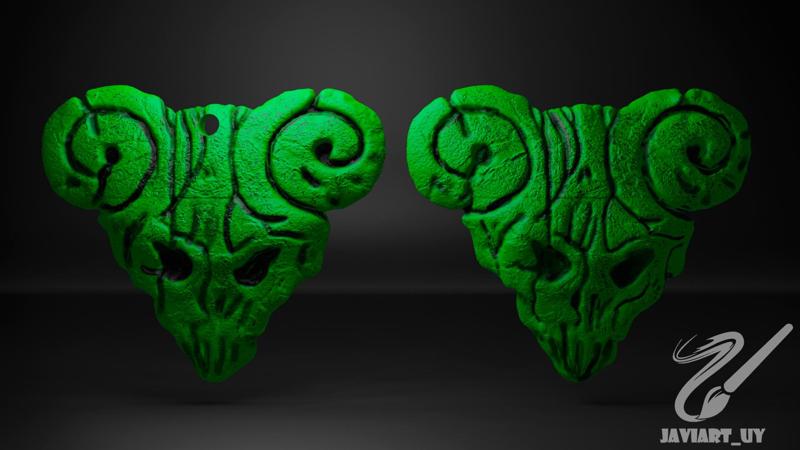 collar y púa de Tenacious d pick of destiny, pick of destiny