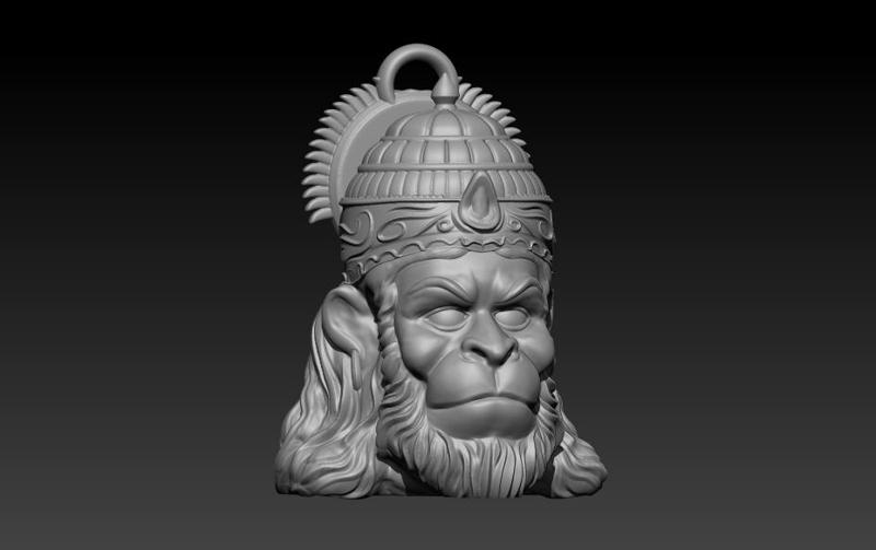 Hanuman ji pendent