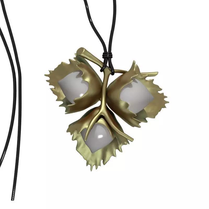Hazelnuts pendant