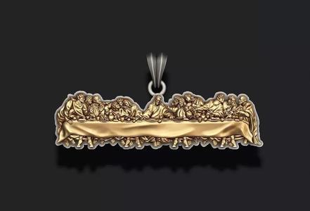 Last Supper Pendant Basrelief  three versions