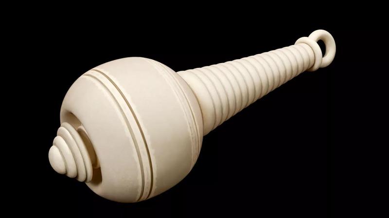 Hanuman Gada Pendant 3D Printable Model