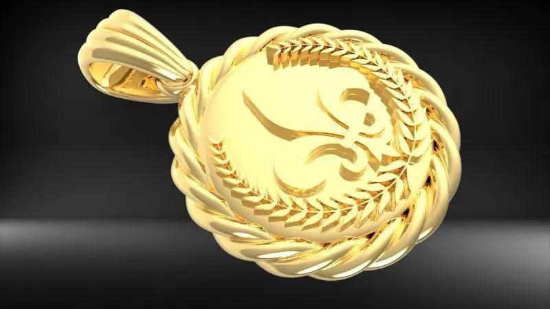 fleur de lis Necklace Pendant Charm Jewelry