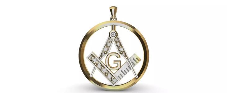 Freemason Compass and Square