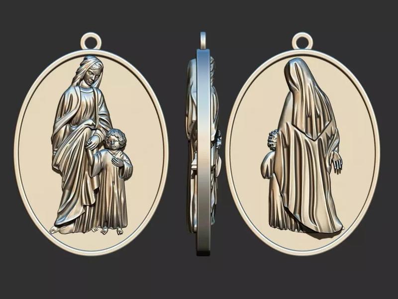 Maria Passa na Frente - Mary Lead the Way Medal