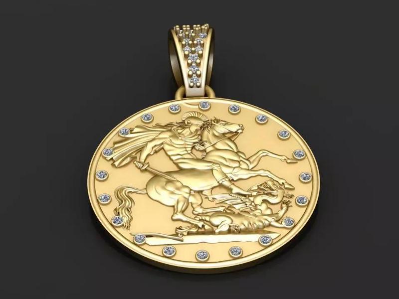 ROUND HOURS PENDANT
