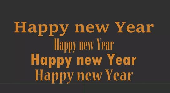 HAPPY NEW YEAR