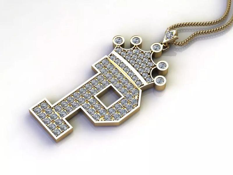 P Letter Pendant