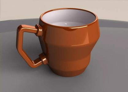 Cubic coffee cup CCC  2 Kind