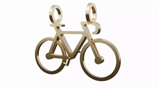 Pendant Bike 3D