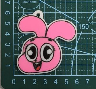 Multicolor Anais Watterson Keychain