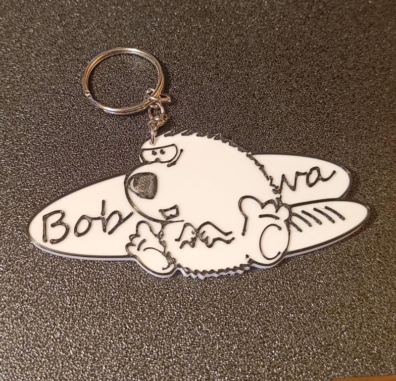 Bobr krwa keychain