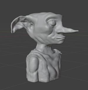 Dobby bust