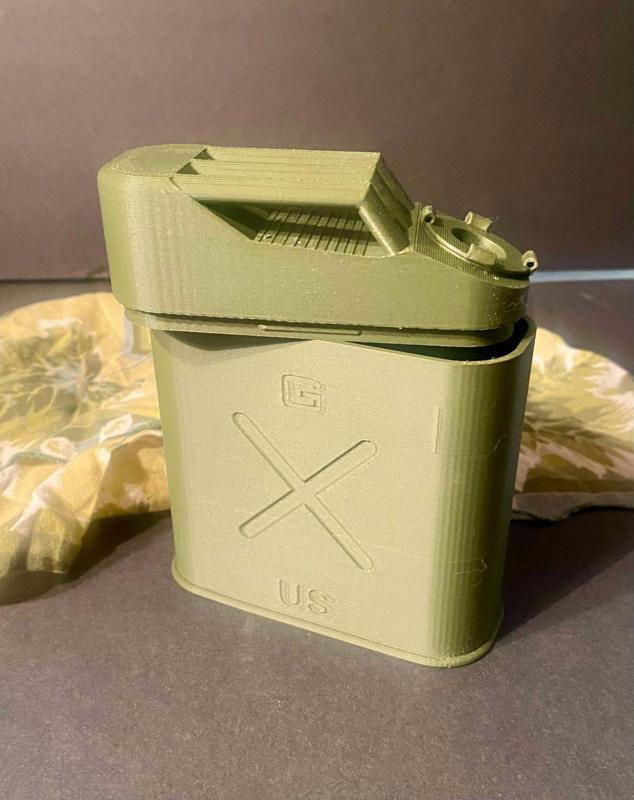 Jerry can piggy bank or Container