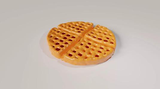 Waffles Procedural Modelling With GEOMETRY NODE