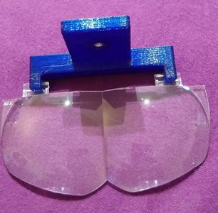 FPV Goggle magnifying glasses holder (Cyclop Eye 5)