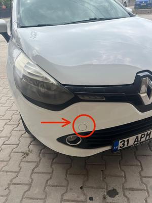 Renault Clio Mk4 towbar cover