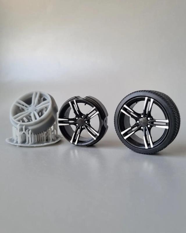 BMW wheels 1/18 Minichamps models
