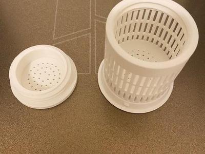Filament Spool Dryer Insert with Hygrometer