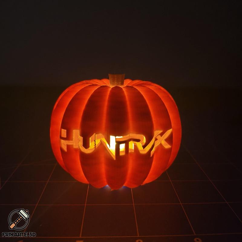 Huntrix Halloween Pumpkin – Kpop Demon Hunters Inspired 3D Printable Decoration
