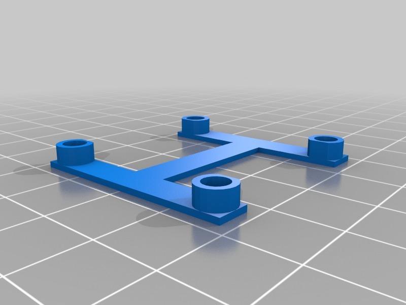 Flight controller spacer mount for ZMR250