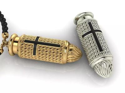 pendant bullet the cross version 2