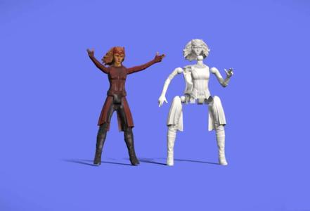 SCARLET WITCH FIGURE - 3D SCAN -