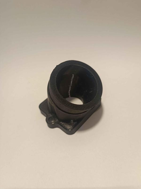 Piaggio Straight Intake Manifold for 21-28 PWK and 24-28 Dellorto carburators