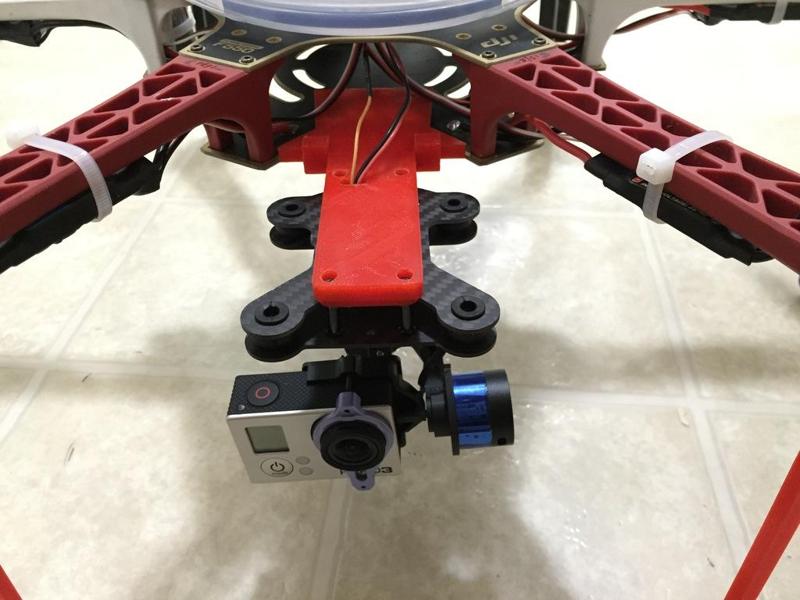 Tarot Gimbal on DJI F550