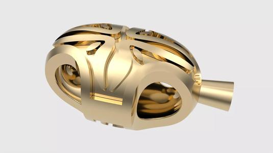 Intricate Chain Link with Pattern JDBCo