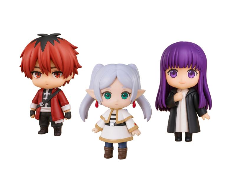 Pack 3 Figures - Frieren, Fern and Stark | Frieren: Beyond Journey's End | Chibi