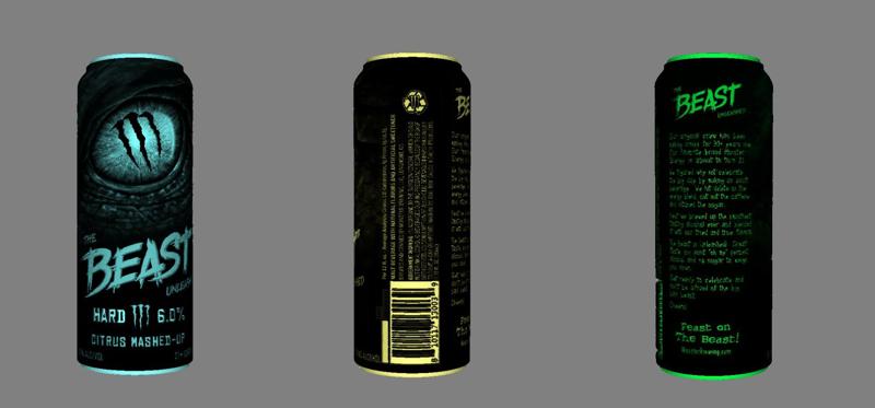 monster energy citrus mashed lithophanie lamp