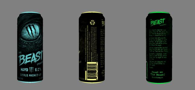 monster energy citrus mashed lithophanie lamp