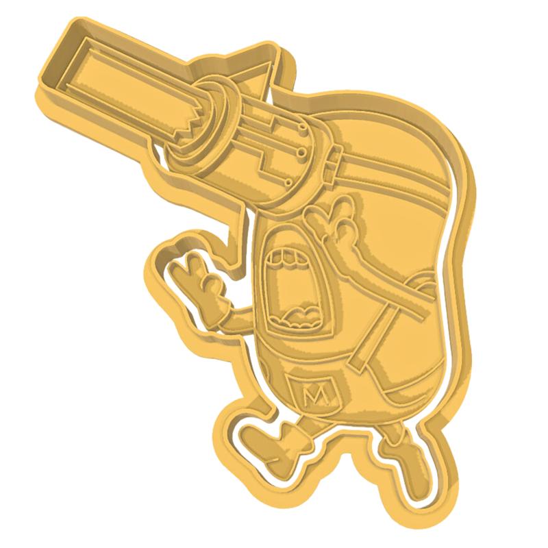 Mega Minion Mel cutter/stamp cookie cutter My Favorite Villain 4 Despicable Me