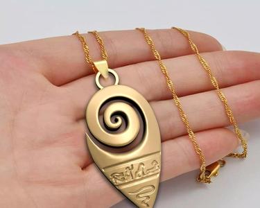 SPIRAL PHARAONIC INSCRIPTIONS PENDANT