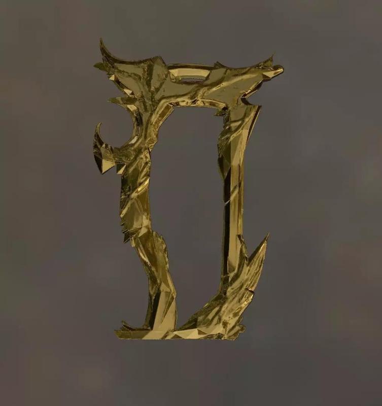 Oblivion Gate inspired pendant