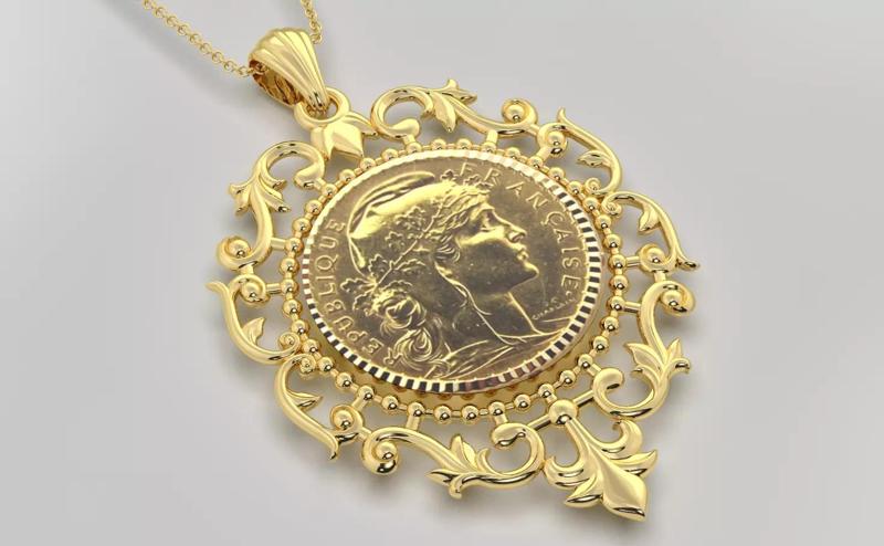 Republique Francaise Pendant