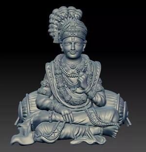 Shree Swaminarayan Saint 3D print model